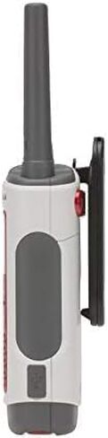 Motorola Solutions, Portable FRS, T482, Talkabout, Two-Way Radios, Red Cross, Emergency Preparedness, Rechargeable, 22 Channel, 35 Mile, White W/Red, 2 Pack in Saudi Arabia