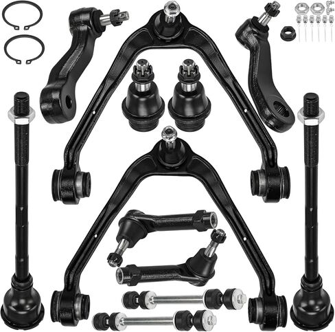 KAC Pitman Control Arm Idler Arm Fit for Chevrolet Silverado 1500 1999-2006, for GMC Sierra 1500 1999-2006 Replacement Suspension Kit in Kuwait