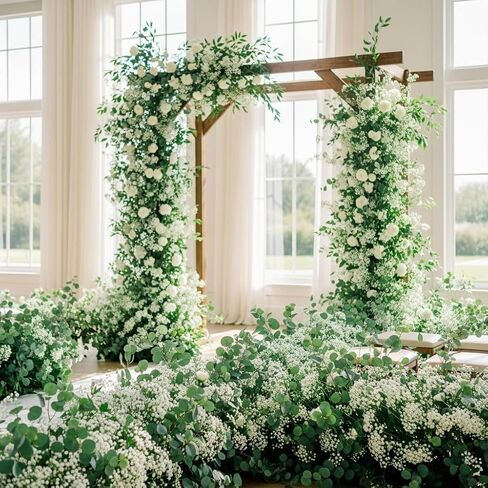 Sukh 10PCS Baby Breath Artificial Flowers Fake Babys Breath Gypsophila Flowers Bulk Realistic Artificial Flowers Bouquet Flores Artificiales para Decoracion for Wedding Party Home Decoration in Kuwait