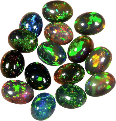 AAA Quality Calibrated Stone Natural Ethiopian Opal Cabochon for Jewelry Making in Kuwait