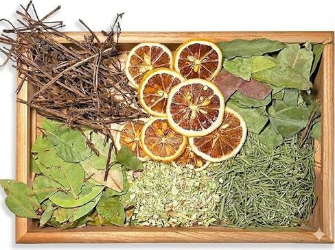 Fresh Start Simmer Pot Potpourri – Energizing Aromatherapy with Peppermint, Lemon, Lemongrass, Rosemary, Bay Leaf, Eucalyptus – Simmer Pot Mix Spring, Fall Gift for Mothers Day, Christmas in Kuwait