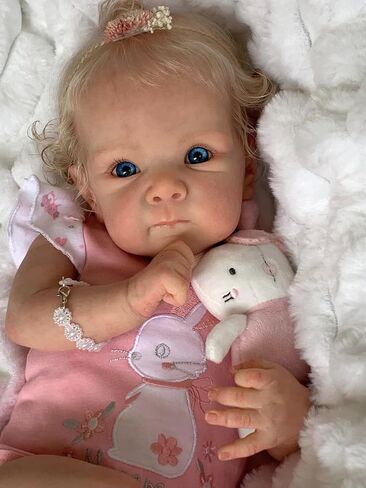 Zero Pam Reborn Baby Dolls Silicone Full Body 18 in Realistic Baby Doll Anatomically Correct Real Baby Doll That Look Real Life Reborn Dolls with Accessories in Kuwait