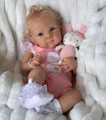 Zero Pam Reborn Baby Dolls Silicone Full Body 18 in Realistic Baby Doll Anatomically Correct Real Baby Doll That Look Real Life Reborn Dolls with Accessories in Kuwait