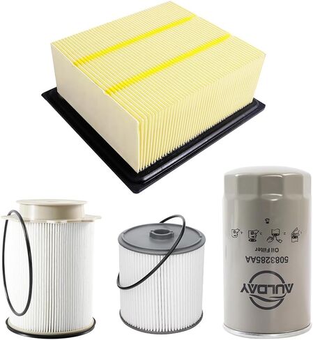 68436631AA and 68157291AA Fuel Filter and 5083285AA Oil Filter 68406048AA 53034051AB Fit for 2019-2022 Ram 2500 3500 4500 5500 6.7L Diesel Engines 5 microns in Kuwait