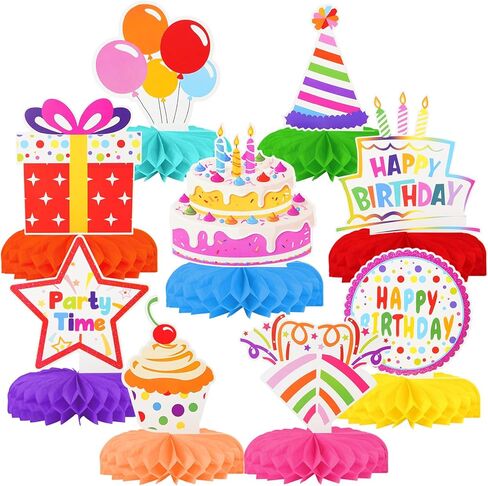 Happy Birthday Centerpiece Table Decorations for Girls Boys in Kuwait