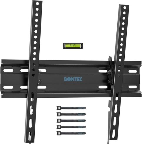 BONTEC Low Profile Tilt TV Wall Mount for 23-60 inch LCD LED OLED TVs, Ultra Slim Bracket Loading Capacity 99LBS, Max.VESA 400x400mm in Kuwait