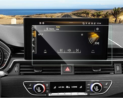 Coleya for 2020-2024 Audi A4 Screen Protector, for 2020-2023 2024 Audi A5/ 2021-2023 Audi Q5 Screen Protector, 10.1-inch Tempered Glass Protector, 2022 2023 2024 A4 A5 Q5 Display Protective Film 10.1“ in Kuwait