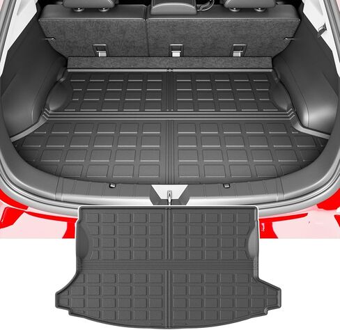 powoq Cargo Mat Compatible with 2024 2025 Subaru Crosstrek Impreza Trunk Mat Backrest Cargo Liner TPE Trunk Liner Replacement for 2024 2025 Subaru Crosstrek Accessories in Kuwait