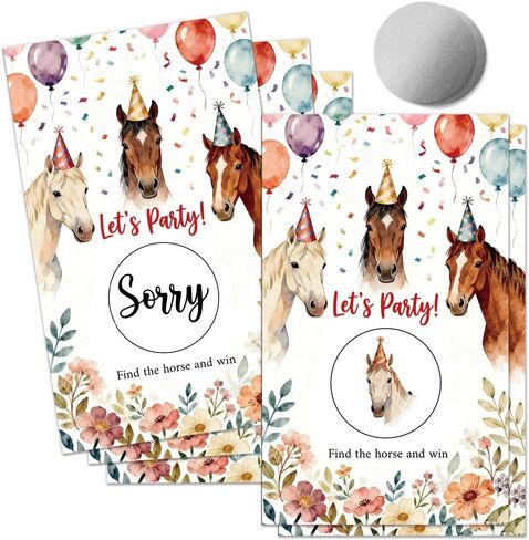 50 Psc Watercolors Dinosaurs Scratch off Game Cards, Funny Dinosaurs Theme Scratch Cards for Birthday Baby Shower Party, Baby Shower Birthday Party Supplies, Lottery Prize Raffle Tickets in Kuwait