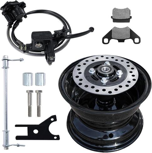 Rear Rim Disc Hydraulic Brake Kit For Coleman CT200U BT200X CT200U-EX BT200X-G BT200X-O CT200U-EXR, Axis M200196cc Hisun 200cc Mini Bike in Kuwait