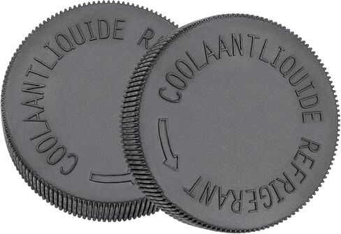 Black Engine Coolant Overflow Reservoir Tank Cap Compatible with Infiniti EX35 FX37 EX37 G35 Q70 QX50 G25 G37 2003-2017 for Nissan Murano Rogue Versa Quest Replace 21712-79900 AM-4118851190 in Kuwait