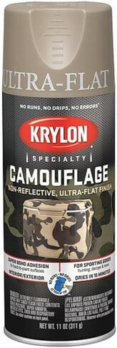 Krylon Camouflage Paint, Ultra Flat, Sand, 11 oz. - K04295000 in Kuwait
