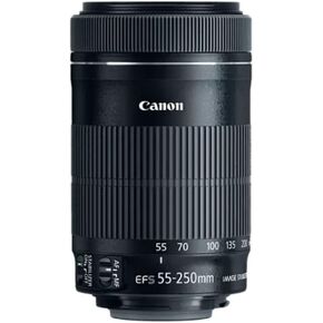 Canon EF-S 55-250mm F4-5.6 is STM Lens for Canon SLR Cameras (Renewed) in Kuwait