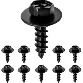 10 قطع غطاء ممتص الصدمات سبلاش شيلد واقي الطين، مسمار لولبي بطانة بديل لسيارة تويوتا لكزس كامري هايلاندر RAV4، ES، GS، LS، RX، OEM:90159-60498 in Kuwait