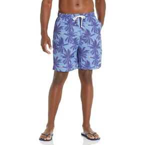 شورت LRG للرجال كاجوال برباط على الخصر مع جيوب، أسود تحت الماء، مقاس صغير in Kuwait