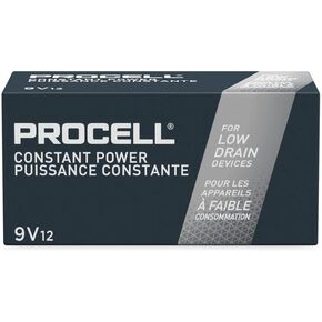: Duracell PC1604BKD Procell Alkaline Batteries, 9V (Pack of 12) – style and color may vary in Kuwait