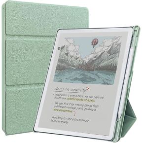 DMLuna Kindle Paperwhite Case, Fits 11th Generation 2021, 6.8", Hands Free Stand Smart Protective Durable Premium PU Leather Cover with Auto Sleep Wake, Hand Strap, Card Slot, Purple in Kuwait