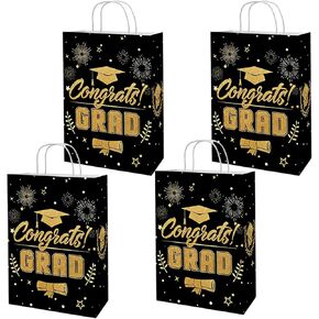 أكياس هدايا التخرج من Fanerost 12 جهاز كمبيوتر شخصي ، حقيبة خريجة تهاني حمراء ، تعامل مع حقيبة الوجبات الخفيفة الحلوى ، والأكياس التي تفضلها بحفلات الحفلات لرياض الأطفال ما قبل المدرسة. in Kuwait