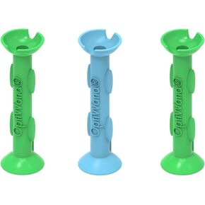 3 Pack - Small Portable Soft Contact Lens Removal & Insertion Tools - Silicone Rubber Eye Lens Inserter & Remover Device with Pincher End & Finger Grips - Safe & Easy to Use, Travel Size – 1.75" in Kuwait