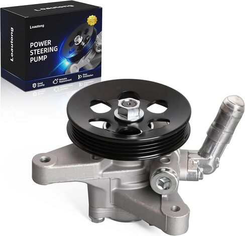 21-5290 Power Steering Pump with Pulley Fit for Acura TL 1999-2003, Fit for Acura CL/MDX 2001-2003, Fit for Honda Pilot 2003-2004, Replace #215290 56110-PGK-A01 56110-P8E-A01 56110-PVF-A01 in Kuwait