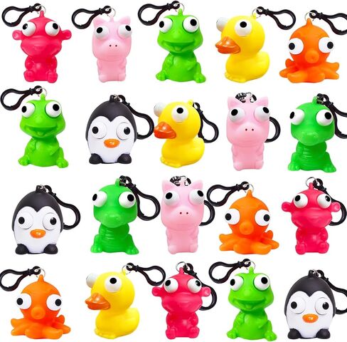 12 Pack Prefilled Easter Eggs with Chick Duck LED Puffer Balls,Light Up Stress Relief Fidget Toys Squeeze Sensory Ball for Kids Boys Girls Easter Basket Stuffers Easter Egg Hunt Party Favor Gift in Kuwait