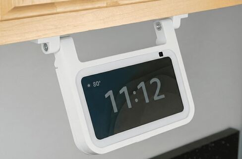 Matterform Echo Show 5 الجيل الثالث حامل تثبيت للمطبخ تحت الخزانة لأجهزة Amazon Alexa | متوافق مع موديل الجيل الثالث 2023 | جميع الأجهزة متضمنة (أسود) in Kuwait