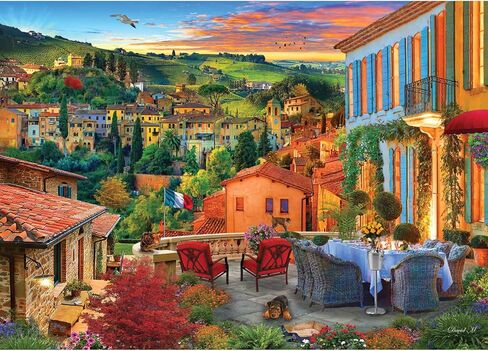 Anatolian Puzzle - Italian Sunset Coast, 3000 Piece Jigsaw Puzzle, #4932 in Saudi Arabia