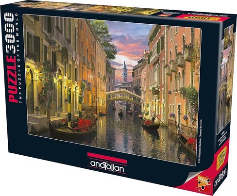 Anatolian Puzzle - Italian Sunset Coast, 3000 Piece Jigsaw Puzzle, #4932 in Saudi Arabia