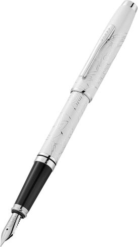 Coventry Black Lacquer with Gold-Tone Fine Nib Fountain Pen in Kuwait