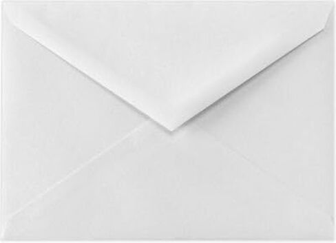 LUXPaper 5 1/2 Bar A2 Baronial Invitation Envelopes | Pointed Flap | 4 3/8" x 5 3/4" | Natural | 70lb. Text | 50 Qty in Saudi Arabia