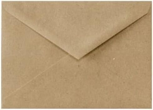LUXPaper 5 1/2 Bar A2 Baronial Invitation Envelopes | Pointed Flap | 4 3/8" x 5 3/4" | Natural | 70lb. Text | 50 Qty in Saudi Arabia