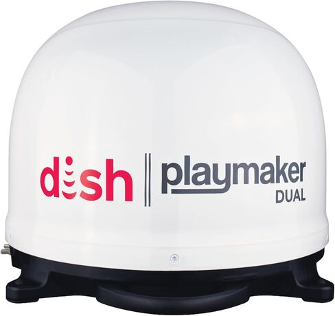 Winegard PL8035R Dish Playmaker Dual Portable Automatic Satellite Antenna with Dish Wally HD Receiver Black in Kuwait