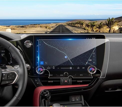 واقي شاشة Coleya 2022 2023 2024 L exus NX لسيارة Lexus NX (NX 250/NX 350/NX 350 F Sport Handling/NX 350h) شاشة لمس 9.8 بوصة، 2023 2022 L exus NX250 NX350 NX350h زجاج مقسى 9.8 بوصة in Kuwait