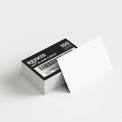200 Pack of Thick Heavyweight Index Cards on 80lb Card Stock - Perfect for Note-Taking, Studying, and Organization - Ideal for Classrooms, Office, and Home Use (3x5, 200, Count) in Saudi Arabia