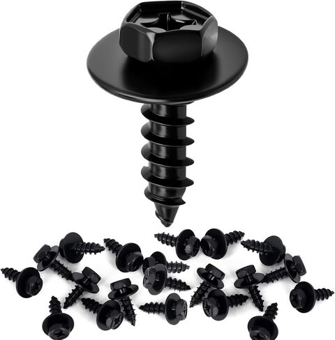 10PCS Bumper Cover Splash Shield Mud Guard Screw Bolt, Liner Screw Bolt Replacement for Toyota Lexus Camry Highlander RAV4, ES, GS, LS, RX, OEM:90159-60498 in Kuwait