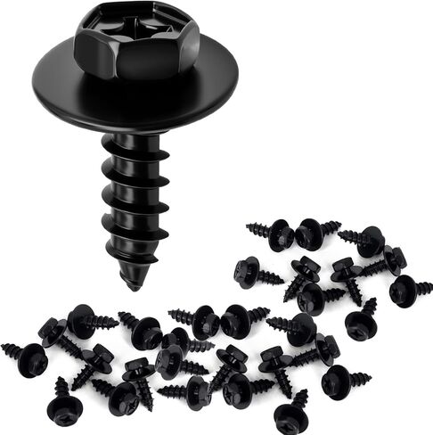 10PCS Bumper Cover Splash Shield Mud Guard Screw Bolt, Liner Screw Bolt Replacement for Toyota Lexus Camry Highlander RAV4, ES, GS, LS, RX, OEM:90159-60498 in Kuwait