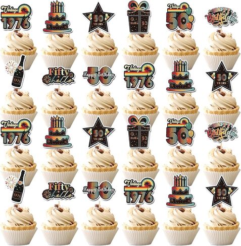 Milk Cookies Baby Shower - 40 Pcs Chocolate Biscuit and Milk Cupcake Topper, Blue White Sweet Cookies Table Cake Decorations, 1st 2nd Birthday Party Supplies for Boys Gender Reveal Decor in Saudi Arabia