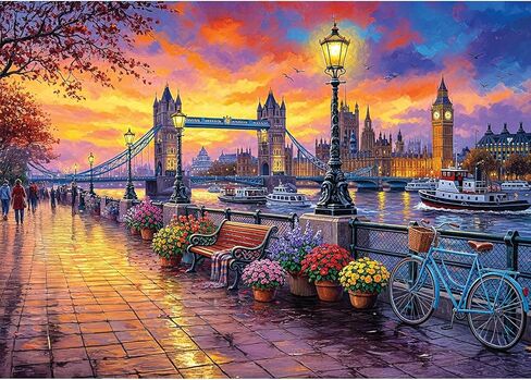Anatolian Puzzle - Hallstatt Lake, 2000 Piece Jigsaw Puzzle, #3959 in Saudi Arabia