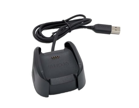 Replacement Charger Dock Compatible with Fitbit Versa 2 Charger, Charging Cradle Stand Cable and 2Pcs Full Cover Case Screen Protector, Soft Plated TPU Case for Versa 2 Smart Watch in Kuwait