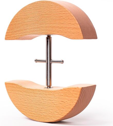 قبعة قابلة للتمدد للقبعات الملائمة، قبعة قابلة للتعديل مقاس 7 إلى 8 1/2، أداة تمديد القبعة، أداة إعادة تشكيل القبعة تناسب جميع القبعات - خشب صلب، موسع القبعة عالي التحمل in Kuwait