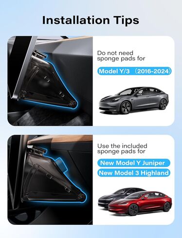 وحدة تخزين تحت الشاشة طراز Y Model 3، وحدة تخزين خصوصية قابلة للإخفاء لمنظم وحدة التحكم المركزية للطراز Y موديل 3، قابلة للإغلاق ومتوافقة مع ملحقات الطراز Y Model 3 2024 in Kuwait