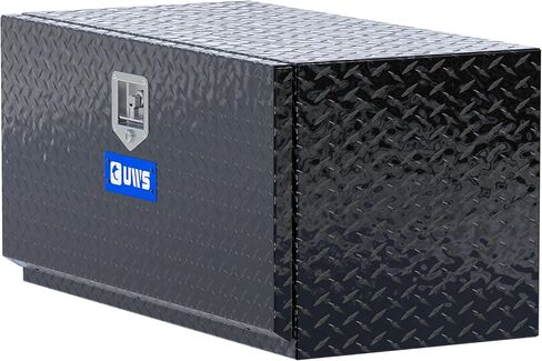 UWS EC40092 36-Inch Gloss Black Heavy-Wall Aluminum Single-Door Flatbed Underbody Tool Box in Kuwait