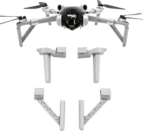 Landing Gear for DJI Mini 4 Pro Drone Accessories Set Extended Landing Legs Heightening Bracket Support Protector in Kuwait
