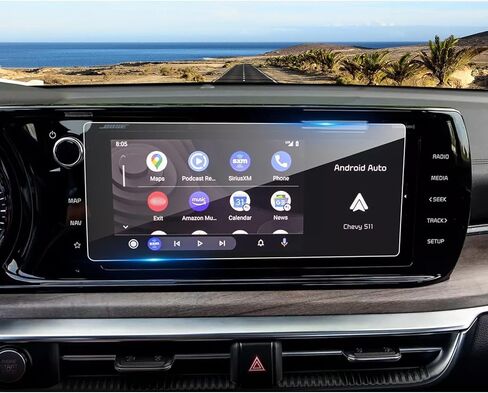 Coleya【Matte Glass 2021-2024 K ia K5 Screen Protector for Kia K5 (GT-Line/EX/GT) 10.25-inch Touch Screen, 9H Hardness Tempered Glass 2023 2024 K5 Accessories 10.25" HD/Anti-fingerprint/Anti-Glare in Kuwait