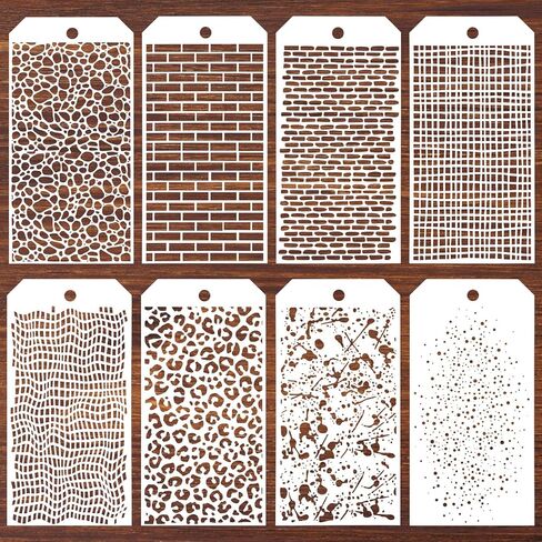 16 Pcs Journal Stencils Bullet Dotted Journals Supplies Happy Planner Stencil Drawing Templates Accessories Kit for Create Calendars Schedule Journaling DIY Notebook Cards Scrapbook Decorations in Kuwait