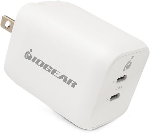 IOGEAR GearPower 100W USB-C GaN Charger, Compatible with All Type C Devices, USB4, Thunderbolt 3 and Thunderbolt 4, iPhone 12, and Android Smartphones, USB-C laptops, Tablets, Docks (GPAWC100W) in Kuwait