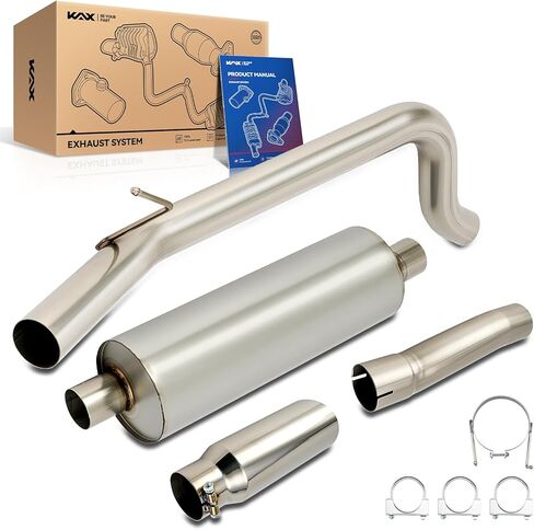 Kax Stains Stains Steel Cat Back Ored System Placement for 2004-2015 Titan in Kuwait