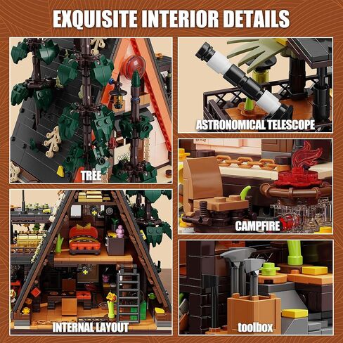 Flower House Building Set with Lights,705 Pcs Garden House Building Toy Compatible with Legos,Build a Greenhouse Model,Birthday Gift for Adults Boys Girls 8-12 in Kuwait