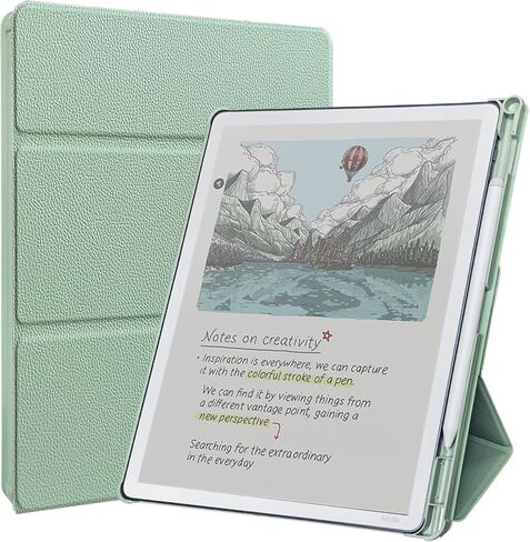 DMLuna Kindle Paperwhite Case, Fits 11th Generation 2021, 6.8", Hands Free Stand Smart Protective Durable Premium PU Leather Cover with Auto Sleep Wake, Hand Strap, Card Slot, Purple in Kuwait