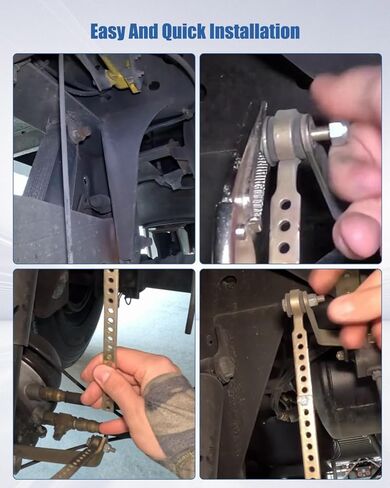 Height Control Valve Linkage Fit for HD Trucks and Tractors, 14 Inch Max Adjustable Leveling Valve Control Kit Replace 48100367 HAL48100367 767653245843 in Saudi Arabia